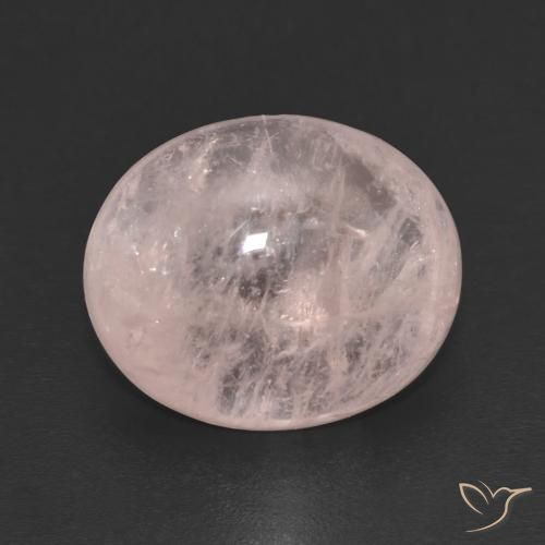 4.68ct Naturel Rose clair Morganite, ovale, Transparent