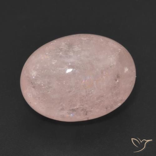 9.93ct Naturel Rose clair Morganite, ovale, Translucide