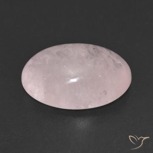 Morganite Rose corail léger naturelle ovale, 7.19 ct, Transparent