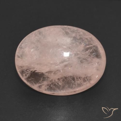 4.86ct Naturel Rose moyen Morganite, ovale, Transparent