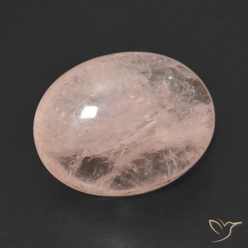 Morganite Rose moyen naturelle ovale, 4.86 ct, Transparent