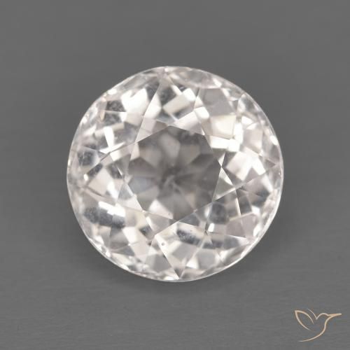 1.55ct Naturel Rose très clair Morganite, Tour, VVS-VS
