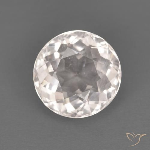 1.28ct Naturel Rose très clair Morganite, Tour, VVS-VS