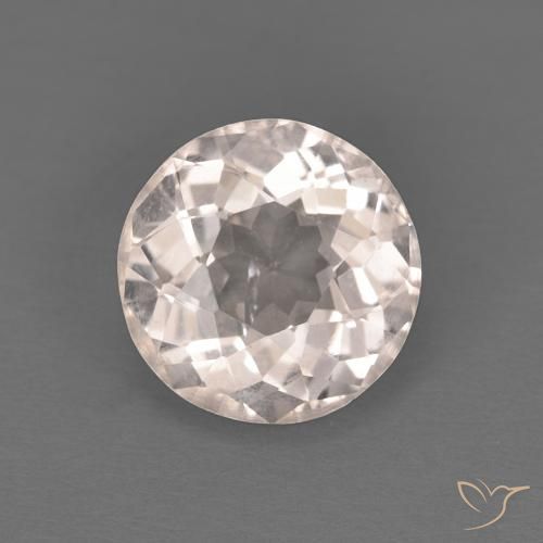 1.14ct Naturel Rose très clair Morganite, Tour, VS