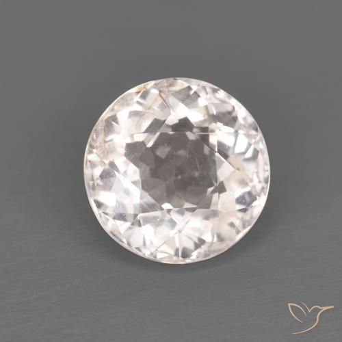 1.22ct Naturel Medium Light-Pink Morganite, Tour, VS, Photo A