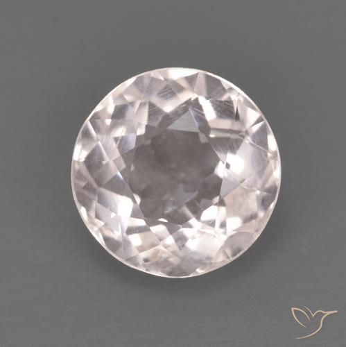 1.45ct Naturel Rose très clair Morganite, Tour, VS