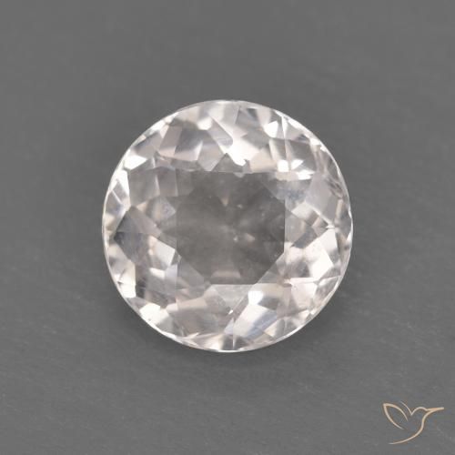 0.99ct Naturel Rose très clair Morganite, Tour, VVS-VS