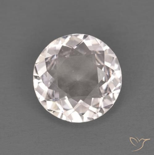 0.97ct Naturel Rose très clair Morganite, Tour, VVS-VS