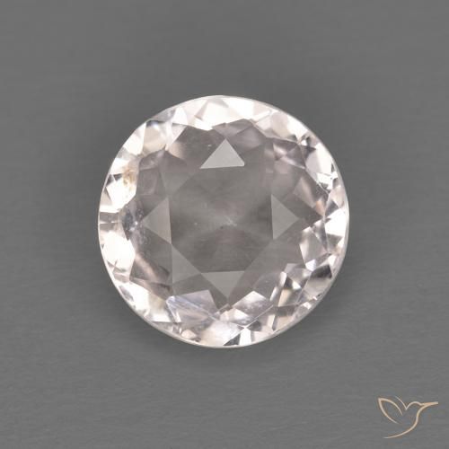 1.05ct Naturel Rose très clair Morganite, Tour, VVS-VS