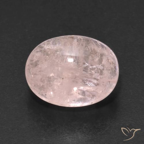 5.22ct Naturel Flamant rose Morganite, ovale, Transparent