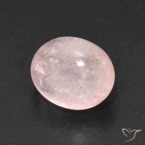 Morganite Rose moyen naturelle ovale, 3.16 ct, Transparent