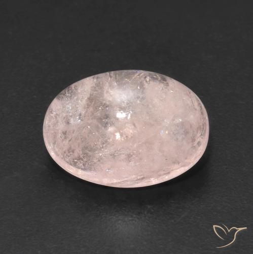 4.21ct Naturel Flamant rose Morganite, ovale, Transparent