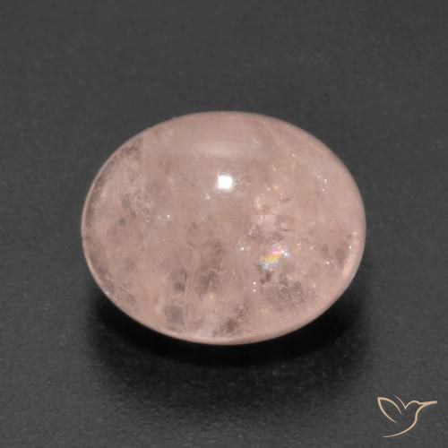 4.50ct Naturel Saumon Rose Morganite, ovale, Transparent