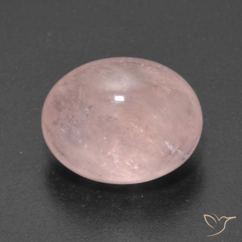 5.95ct Naturel Rose moyen Morganite, ovale, Transparent
