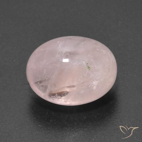 Morganite Rose naturelle ovale, 4.58 ct, Transparent