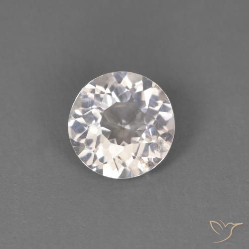 0.41ct Naturel Rose très clair Morganite, Tour, VS
