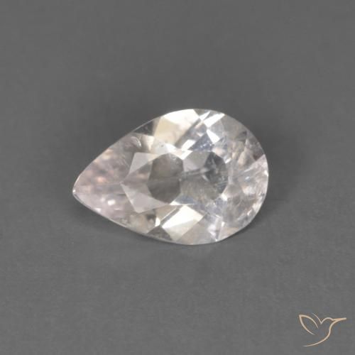 Morganite Flamant rose naturelle En forme de poire, 0.34 ct, SI