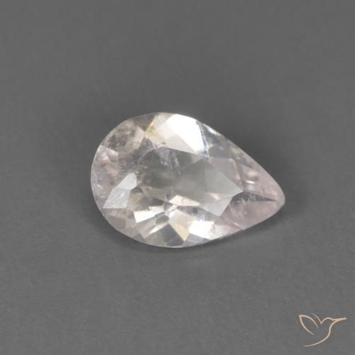 Morganite Flamant rose naturelle En forme de poire, 0.34 ct, SI