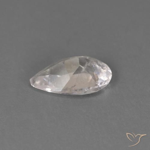 Morganite Flamant rose naturelle En forme de poire, 0.34 ct, SI
