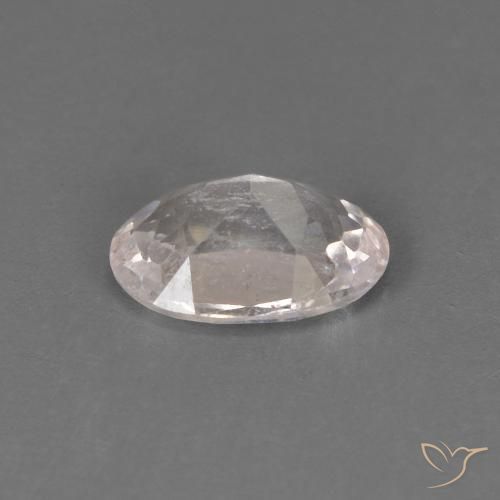 Morganite Rose très clair naturelle ovale, 0.52 ct, VS