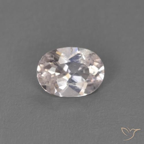 0.32ct Naturel Saumon Rose Morganite, ovale, VS