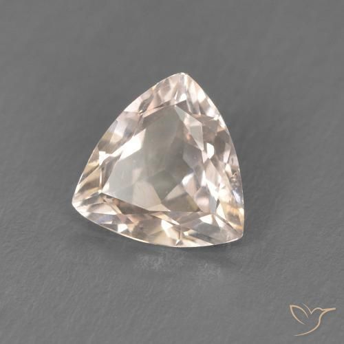 Morganite Rose moyen naturelle Trillion, 0.47 ct, VS