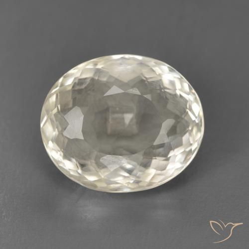 5.42ct Naturel Jaune pâle Morganite, ovale, VS