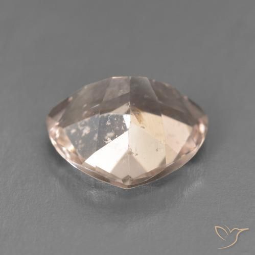 Morganite Medium Light-Pink naturelle Trillion, 3.53 ct, VS