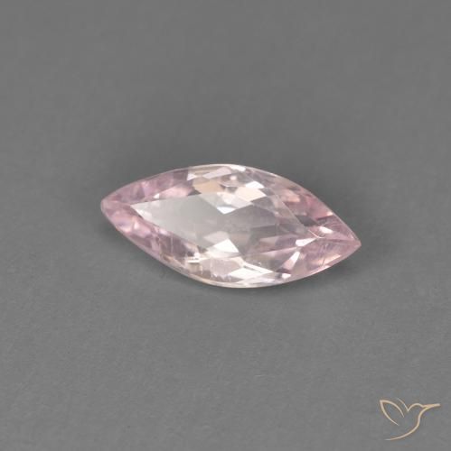 Morganite Rose clair naturelle Marquise, 0.48 ct, VS