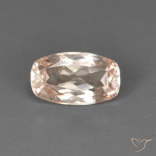 0.74ct Naturel Rose très clair Morganite, Coussin, VS