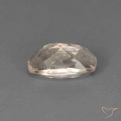 Morganite Rose très clair naturelle Coussin, 0.74 ct, VS