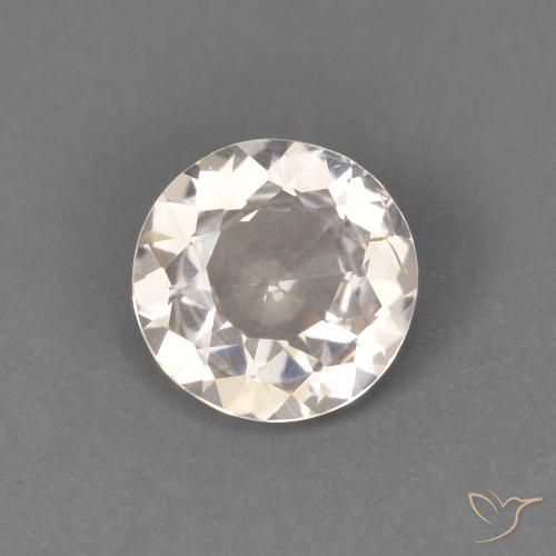 0.40ct Naturel Medium Light-Pink Morganite, Tour, VS