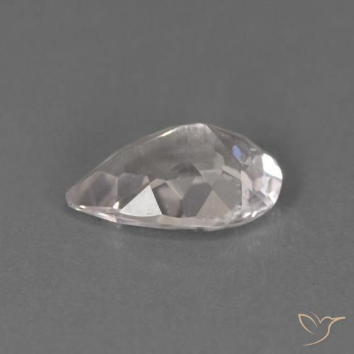 Morganite Rose très clair naturelle En forme de poire, 0.51 ct, VS