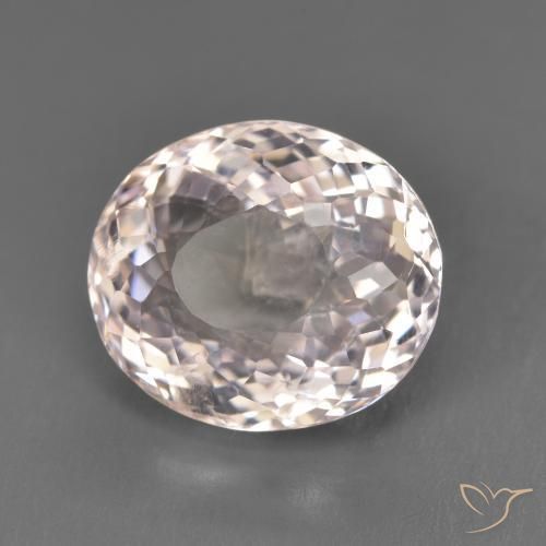 Morganite Saumon Rose naturelle Coupe ovale, 5.59 ct, VS