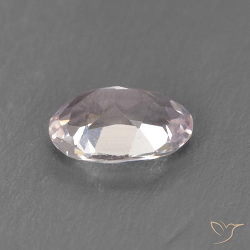 Morganite Rose clair naturelle ovale, 0.34 ct, VS