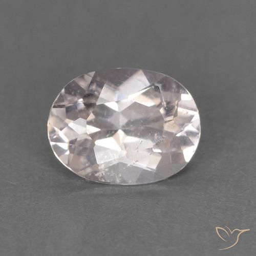 0.34ct Naturel Rose clair Morganite, ovale, VS