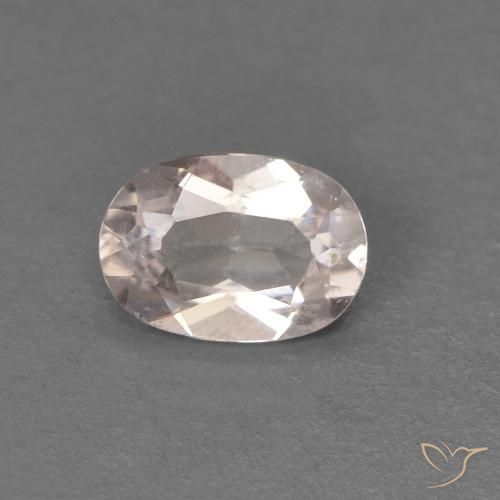 0.36ct Naturel Flamant rose Morganite, ovale, VS