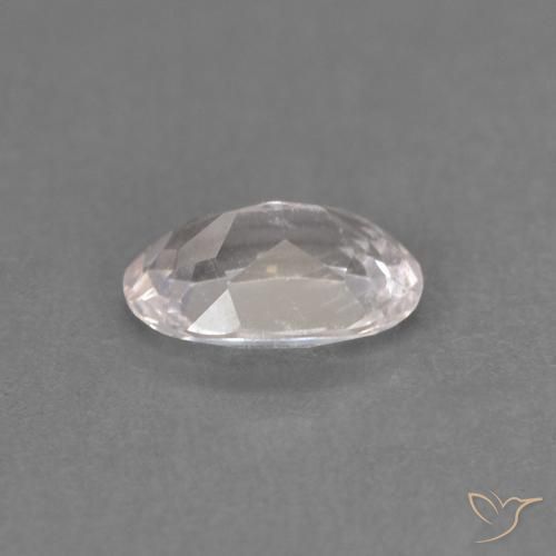 Morganite Flamant rose naturelle ovale, 0.36 ct, VS