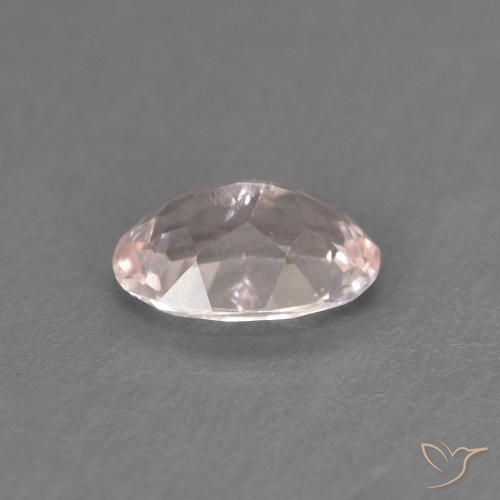 Morganite Flamant rose naturelle ovale, 0.43 ct, VS