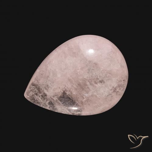Morganite Rose moyen naturelle En forme de poire, 7.83 ct, Translucide