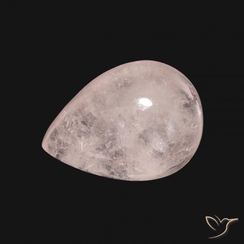 Morganite Flamant rose naturelle En forme de poire, 8.00 ct, Translucide