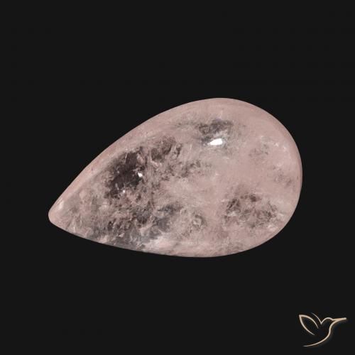 5.28ct Naturel Flamant rose Morganite, En forme de poire, Translucide