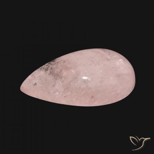 Morganite Rose moyen naturelle En forme de poire, 8.18 ct, Translucide
