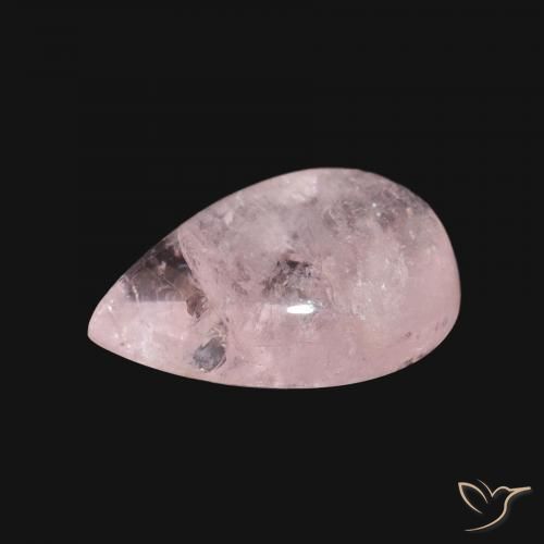 Morganite Rose moyen naturelle En forme de poire, 5.10 ct, Transparent