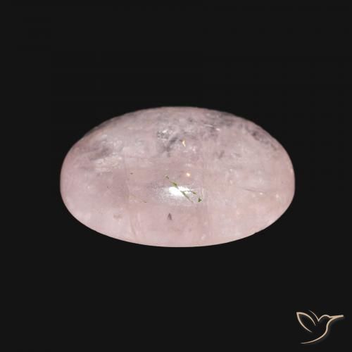 Morganite Flamant rose naturelle ovale, 4.80 ct, Transparent