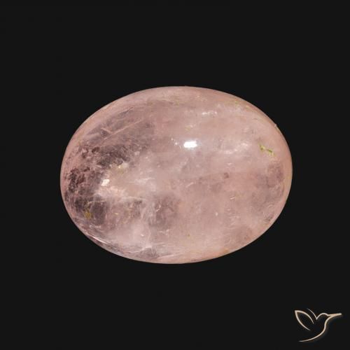 4.05ct Naturel Rose clair Morganite, ovale, Transparent
