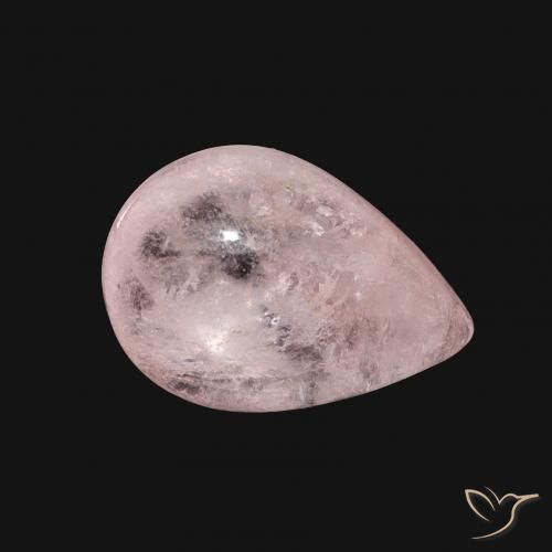 Morganite Flamant rose naturelle En forme de poire, 4.02 ct, Transparent
