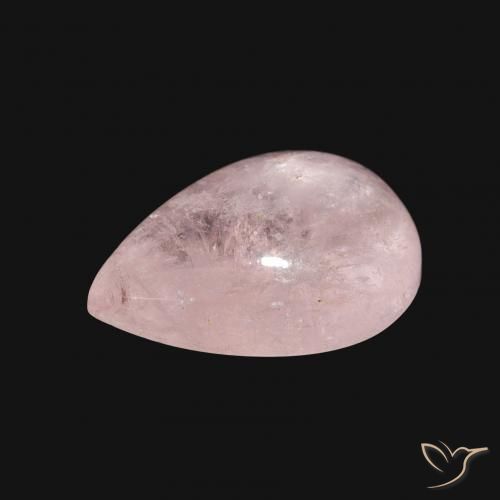 Morganite Flamant rose naturelle En forme de poire, 4.02 ct, Transparent