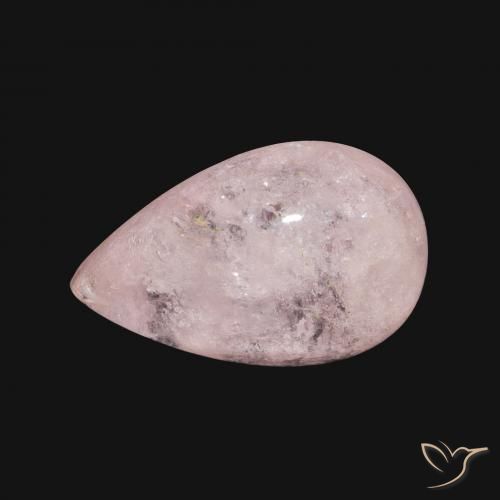 Morganite Rose clair naturelle En forme de poire, 5.64 ct, Transparent
