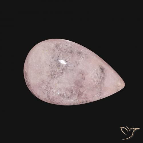 Morganite Rose clair naturelle En forme de poire, 5.64 ct, Transparent